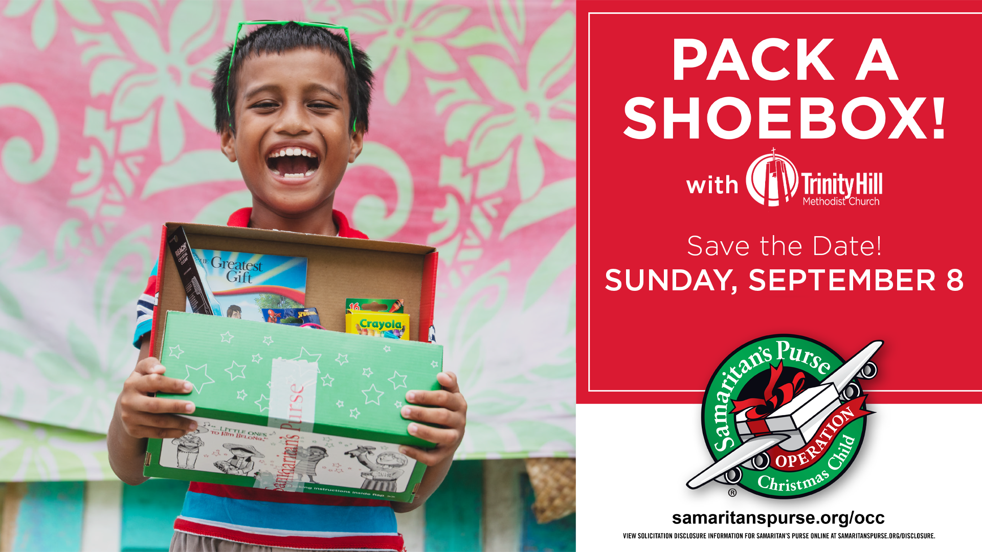 Operation Christmas Child Shoebox Packing Party